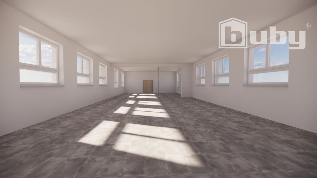 Prenájom komerčných priestorov 336 m2 Rajec