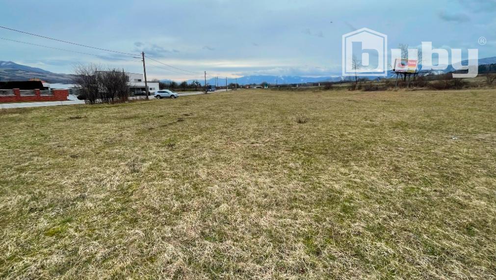 Veľký rovinatý pozemok na výstavbu rodinných domov 5 263 m2 na predaj, Ratkovo, okres martin.