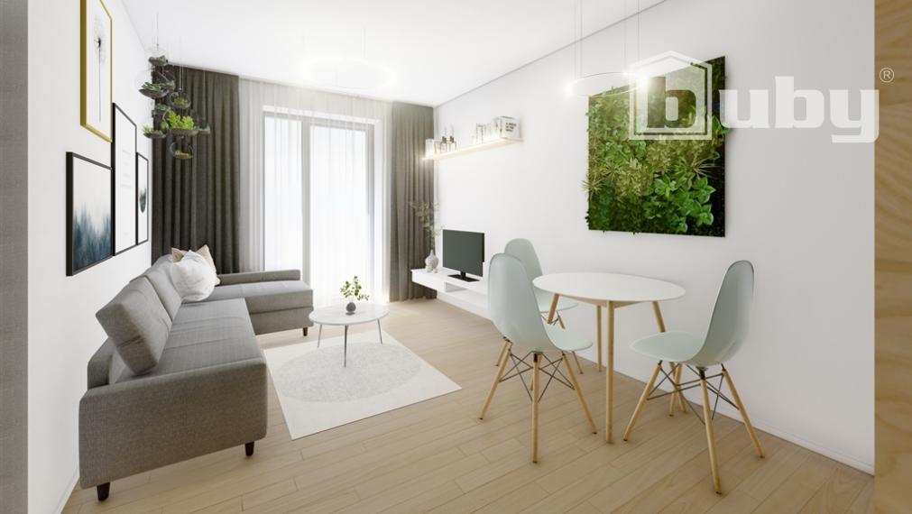 Na predaj 2 izbový byt s balkónom, č. IIB_5E, v novostavbe, Martin - širšie centrum.