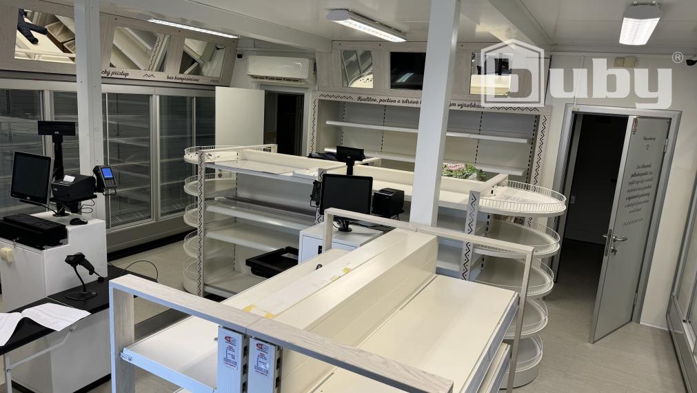 PREDAJ - KONTAJNEROVÁ PREDAJŇA POVAŽSKÁ BYSTRICA, 75 m2