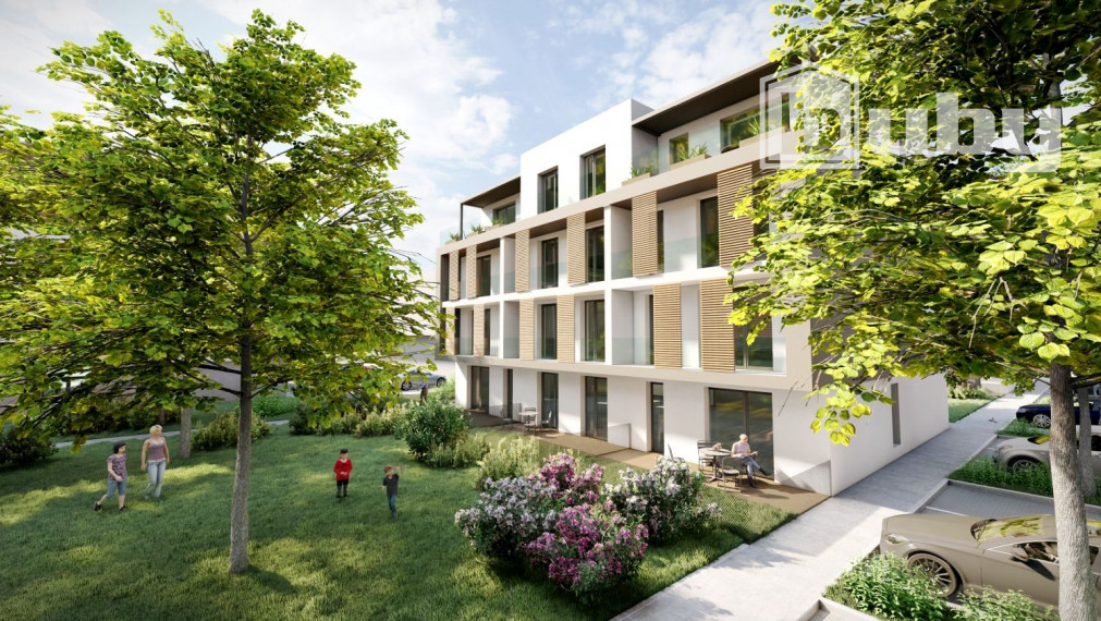 Na predaj 2 izbový byt s predzáhradkou, č. IIB_1A, v novostavbe, Martin - širšie centrum.