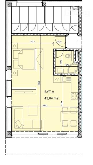 Apartmán / komerčný - nebytový priestor IB_NP_1A na predaj, novostavba v Martine, - širšie centrum.