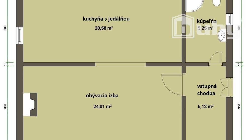 Murovaná chata na predaj, Martin - Stráne, 6 izieb, vlastný pozemok 500m2.