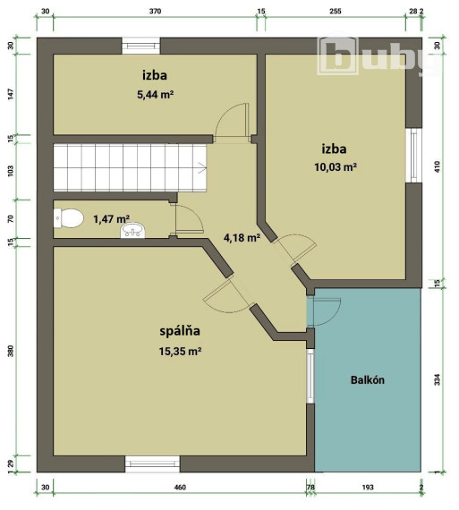 Murovaná chata na predaj, Martin - Stráne, 6 izieb, vlastný pozemok 500m2.