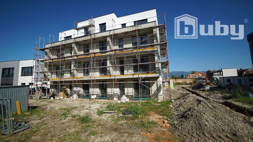 Posledný 2 izbový byt, č. IIB_3C, v novostavbe Byty Ruppeldtova, Martin - širšie centrum.