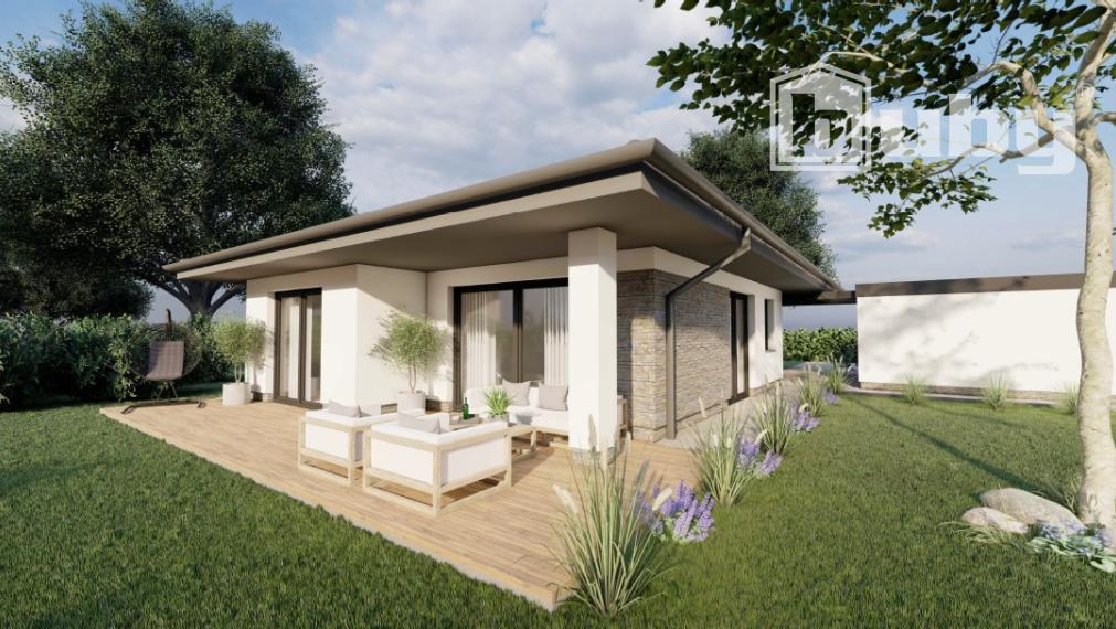 Nový rodinný dom - bungalov, Slovany, okres Martin.