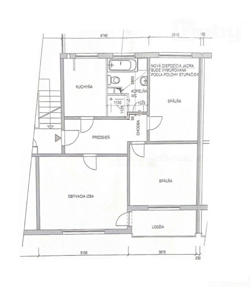 Na predaj 3 izbový byt po kompletnej rekonštrukcii, Martin - Priekopa.