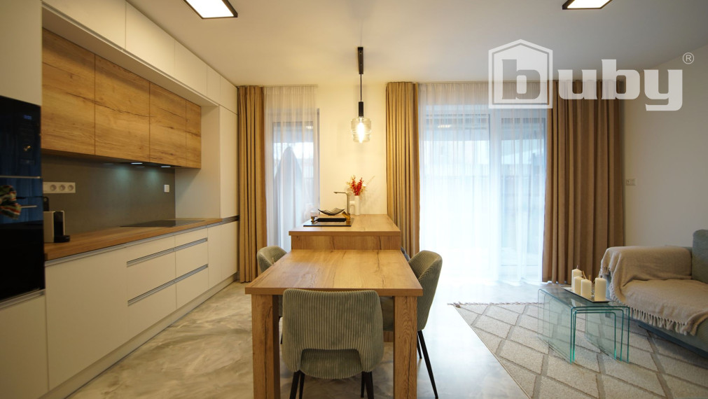 Na prenájom 2 izbový byt v novostavbe s predzáhradkou a parkovacím miestom, Martin.