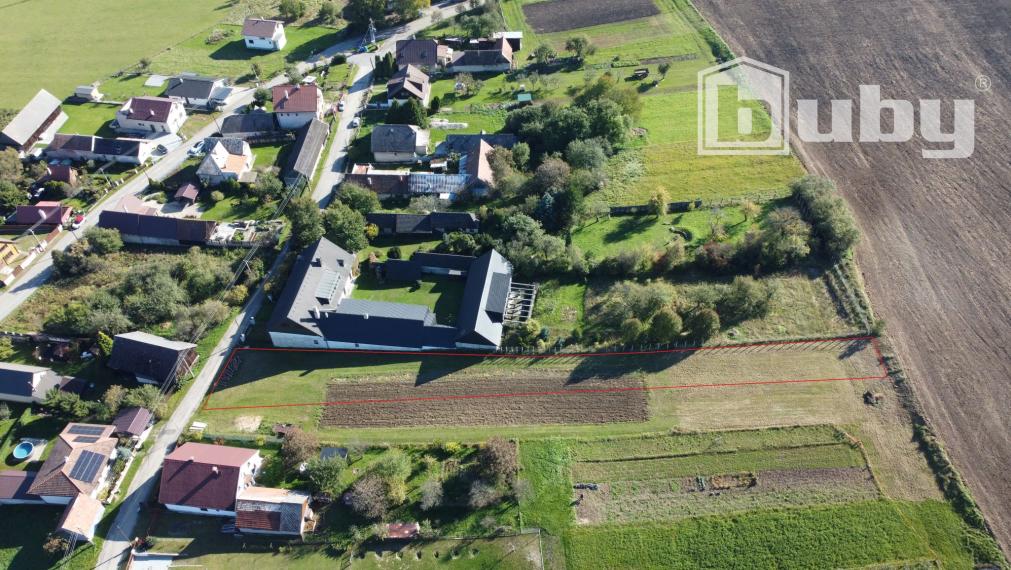 Stavebný pozemok na predaj, výmera 1 565 m2, obec Socovce, okres Martin.