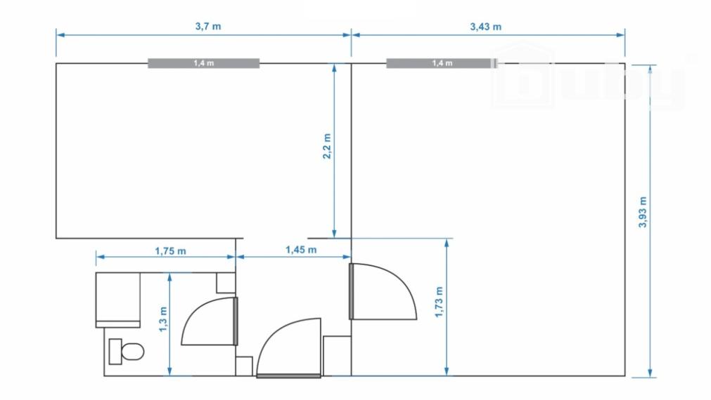 Predám 1 izbový byt na Podháji v Martine.