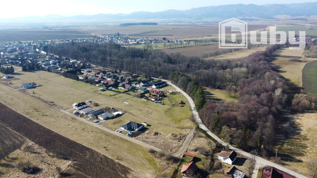 Stavebné pozemky na predaj, obec Mošovce, okres Turčianske Teplice.