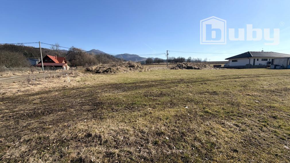 Stavebné pozemky na predaj, obec Mošovce, okres Turčianske Teplice.