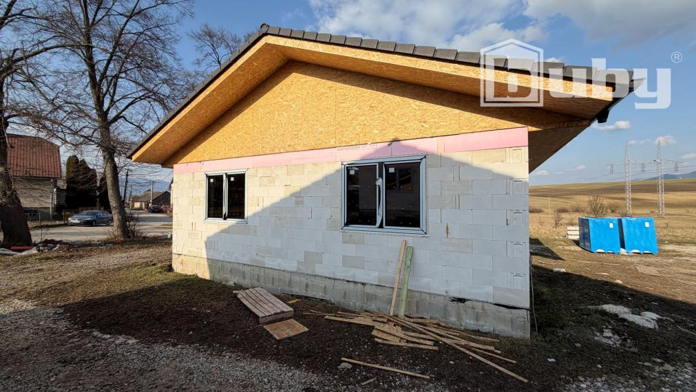 Novostavba rodinného domu na predaj, obec Socovce, okres Martin.