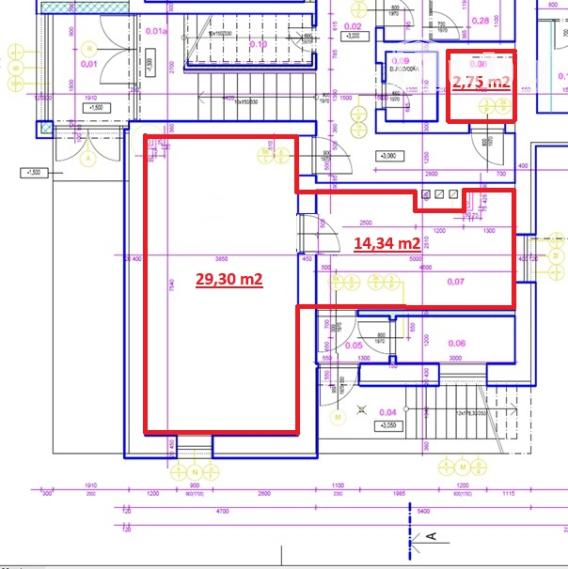 Nebytové priestory v novostavbe na predaj 44,40 m2 , Martin - Podháj.