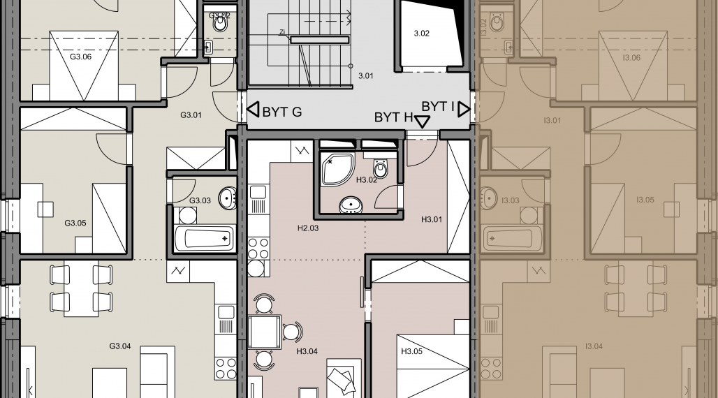 Na predaj 3 izbový byt č. IB_6I, v novostavbe, Martin - širšie centrum.