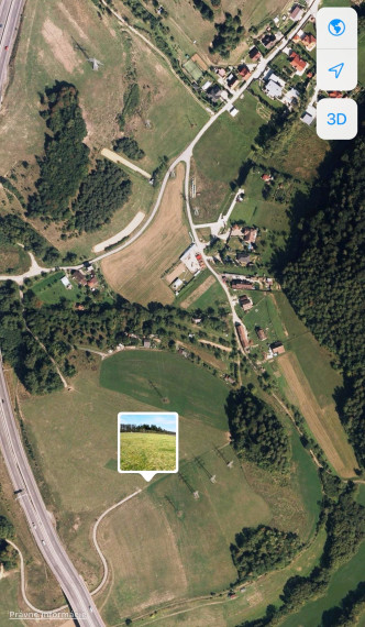 PREDAJ-POZEMOK JELŠOVÉ-POVAŽSKÁ BYSTRICA,VHODNÝ NA BILLBOARD AJ REKREÁCIU