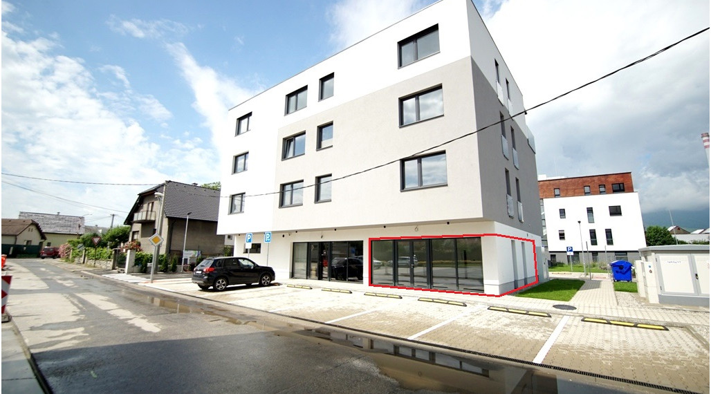 Nebytový - komerčný priestor v novostavbe v Martine, na Ruppeldtovej ulici, na predaj.