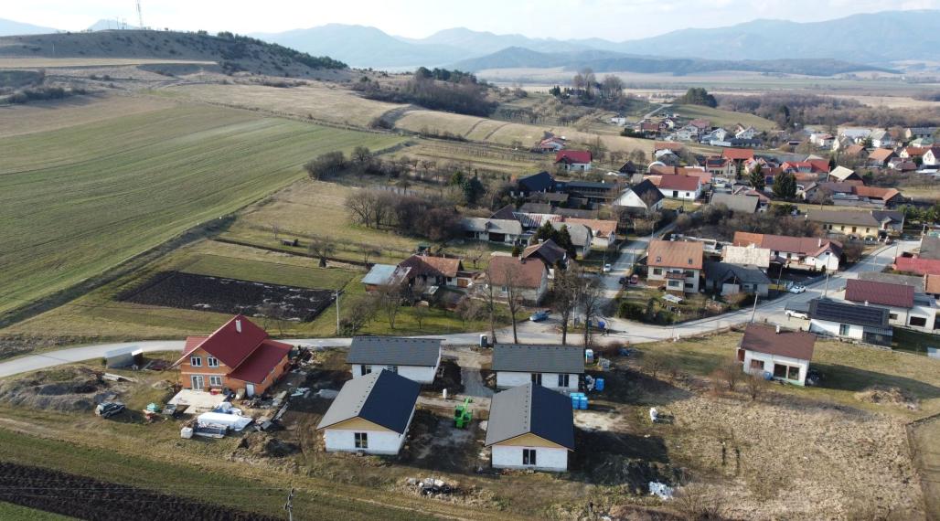Novostavba rodinného domu na predaj, obec Socovce, okres Martin.