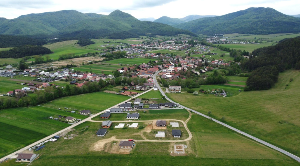 Novostavba, rodinný dom na predaj, obec Slovany, okres Martin.
