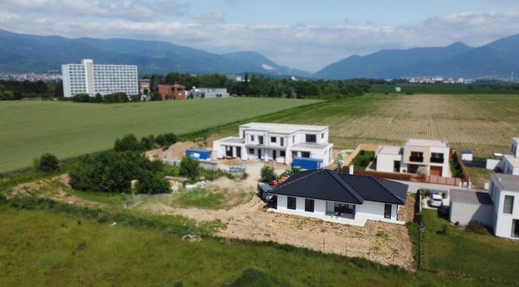Bungalov s garážou na predaj, novostavba, Martin-Tomčany.