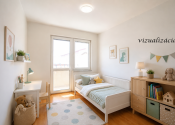 Na predaj 4 izbový byt s dvomi loggiami 91 m2, Martin – Záturčie. - fotografia 16