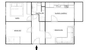Na predaj 3 izbový byt v Martine, časť Záturčie, 78 m2. - fotografia 7