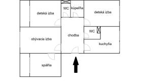 Na predaj 4 izbový byt s dvomi loggiami 91 m2, Martin – Záturčie. - fotografia 13