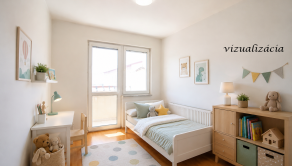 Na predaj 4 izbový byt s dvomi loggiami 91 m2, Martin – Záturčie. - fotografia 16