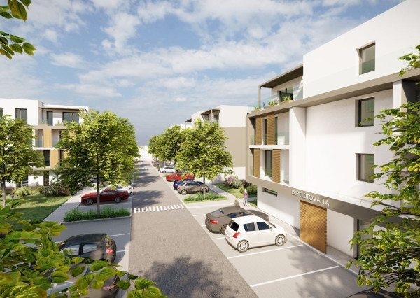 Bytový komplex RUPPELDTOVA, 1 izb, 2 izb a 3 izb byty, Martin stred