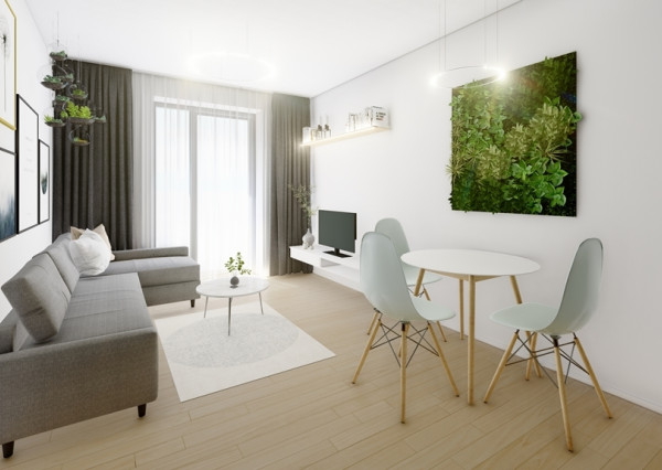 Na predaj 2 izbový byt s balkónom, č. IIB_8H, v novostavbe, Martin - širšie centrum.