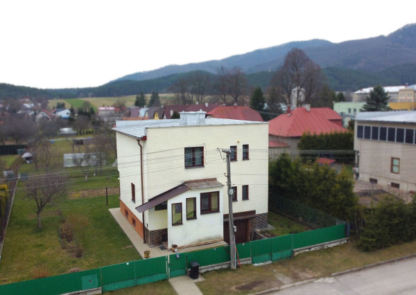 Predám rodinný dom, obec Kláštor pod Znievom, pozemok 770 m2.