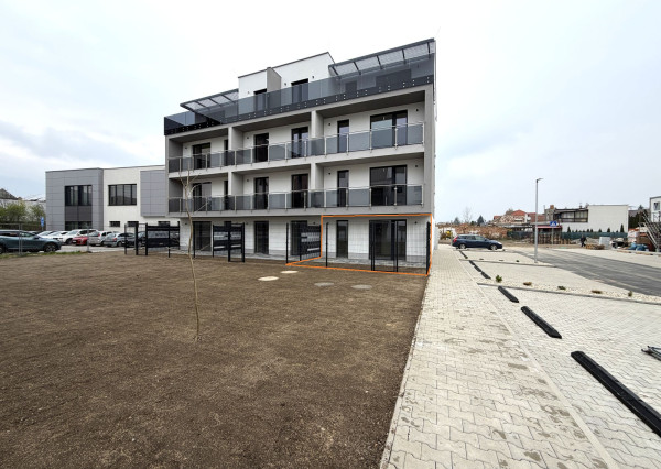 Novostavba, 2 izbový byt s predzáhradkou, Martin, Ruppeldtova ulica.