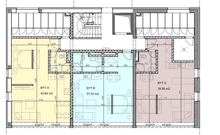 Na predaj komerčný - nebytový priestor / apartmán  IB_NP_2B, v novostavbe v Martine, - širšie centrum. - fotografia 7