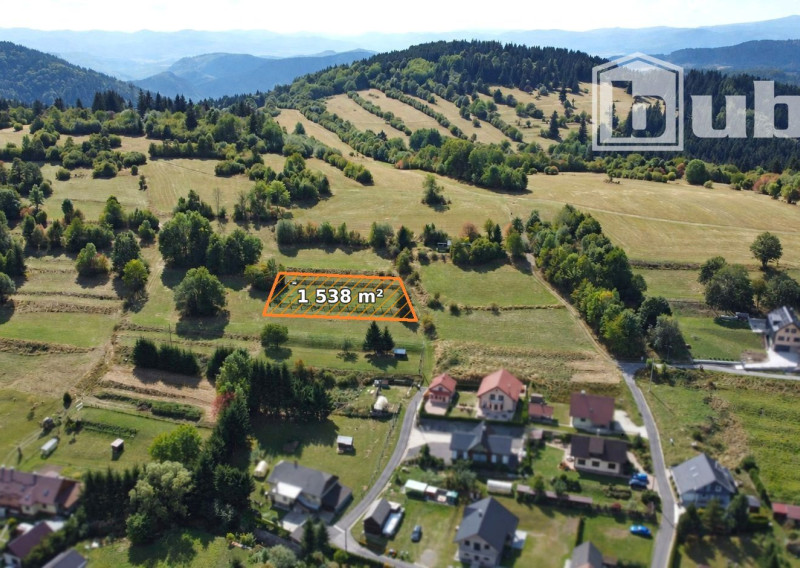 Predám pozemok, výmera 1 538 m2, obec Krahule, okres Žiar nad Hronom.